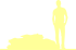 Пиктограмма: высота, габитус (habitus) можжевельник средний (juniperus × pfitzeriana}) 'goldkissen'