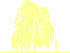 Пиктограмма: форма кроны, высота, габитус (habitus) ива белая (salix alba}) 'tristis'